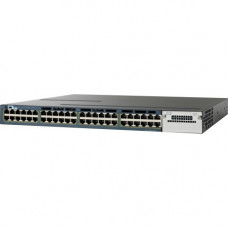 Cisco Catalyst 3560X-48U Layer 3 Switch - 48 Ports - Manageable - Refurbished - 3 Layer Supported - Twisted Pair - 1U High - Rack-mountable WS-C3560X-48U-L-RF