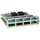 Cisco 8-port (2:1) 10 Gigabit Ethernet (X2) half-card - Expansion module - 10 GigE - 10GBase-X - 8 ports - refurbished WS-X4908-10GE-RF