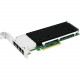 Axiom PCIe 3.0 x8 10Gbs Copper Network Adapter - PCI Express 3.0 x8 - 4 Port(s) - 4 - Twisted Pair X710T4-AX