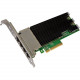 Intel Ethernet Converged Network Adapter X710-T4 - PCI Express 3.0 x8 - 4 Port(s) - 4 X710T4G1P5