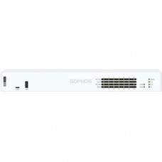 Sophos XGS 126 Network Security/Firewall Appliance - 12 Port - 10/100/1000Base-T - Gigabit Ethernet - 10 x RJ-45 - 3 Total Expansion Slots - 1 Year Standard Protection - Desktop, Rack-mountable JA1C1CSUS