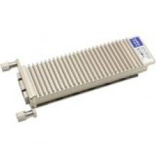 AddOn Cisco XENPAK-10GB-SR Compatible TAA Compliant 10GBase-SR XENPAK Transceiver (MMF, 850nm, 300m, SC) - 100% compatible and guaranteed to work - TAA Compliance XENPAK-10GB-SR-AO