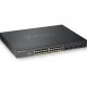 Zyxel 24-port GbE Smart Managed Switch with 4 SFP+ Uplink - 24 x Gigabit Ethernet Network, 4 x 10 Gigabit Ethernet Expansion Slot - Manageable - Twisted Pair, Optical Fiber - Modular - 2 Layer Supported - Rack-mountable - Lifetime Limited Warranty XGS1930