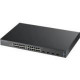 Zyxel XGS2210-28 24-port GbE L2 Switch with 10GbE Uplink - 24 Ports - Manageable - 4 Layer Supported - Modular - Twisted Pair, Optical Fiber XGS2210-28