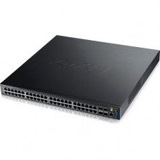 Zyxel 48-Port GbE L2+ Switch with 10GbE Uplink - Manageable - 4 Layer Supported - Desktop - 2 Year Limited Warranty - RoHS Compliance XGS3700-48