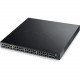 Zyxel 48-Port GbE L2+ PoE Switch with 10GbE Uplink - Manageable - 3 Layer Supported - Desktop - 2 Year Limited Warranty - RoHS Compliance XGS3700-48HP