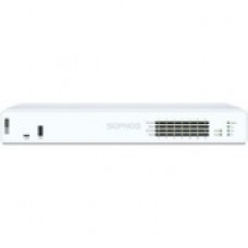 Sophos XGS 136w Network Security/Firewall Appliance - 12 Port - 10/100/1000Base-T, 2.5GBase-T - Gigabit Ethernet - Wireless LAN IEEE 802.11 a/b/g/n/ac - 10 x RJ-45 - 3 Total Expansion Slots - Desktop, Rack-mountable XY1DTCHUS