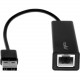 Rocstor Premium USB 3.0 to Gigabit Ethernet NIC Network Adapter RJ45 10/100/1000 M/F - USB 3.0 - 1 x Network (RJ-45) - Twisted Pair USB 3.0 10/100/1000 - Black - USB 3.0 - 1 Port(s) - 1 - Twisted Pair Y10C137-B1