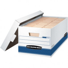 Fellowes Bankers Box Bankers Box&reg; Stor/File&trade; - 24" Letter, Lift-Off Lid, 20pk - Internal Dimensions: 12" Width x 24" Depth x 10" Height - External Dimensions: 12.9" Width x 25.4" Depth x 10.3" Height - 