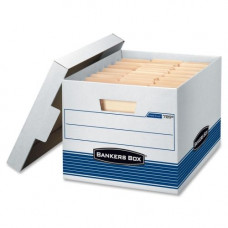 Fellowes Bankers Box Stor/File&trade; - Letter/Legal, 4pk - Internal Dimensions: 12" Width x 15" Depth x 10" Height - External Dimensions: 12.8" Width x 16.5" Depth x 10.4" Height - 550 lb - Media Size Supported: Letter, 