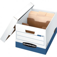 Fellowes Bankers Box R-Kive&reg; DividerBox&trade; - Letter - Internal Dimensions: 12" Width x 15" Depth x 10" Height - External Dimensions: 12.8" Width x 16.5" Depth x 10.4" Height - Media Size Supported: Letter - 3 