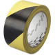 3m Hazard Marking Vinyl Tape - 2" Width x 36 yd Length - Vinyl, Rubber - 4 mil - Polyvinyl Chloride (PVC) Backing - Flexible - 1 Roll - Black, Yellow - TAA Compliance 02120043181