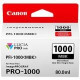 Canon LUCIA PRO PFI-1000MBK Ink Cartridge - Matte Black - Inkjet - 5490 Photos - TAA Compliance 0545C002