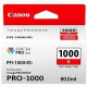 Canon LUCIA PRO PFI-1000 Original Ink Cartridge - Red - Inkjet - 5355 Photos - TAA Compliance 0554C002