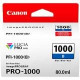 Canon LUCIA PRO PFI-1000 Original Ink Cartridge - Blue - Inkjet - 4875 Photos - TAA Compliance 0555C002