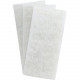3m Doodlebug White Cleaning Pads - 4.6" Width x 10" Length - 20/Carton - White - TAA Compliance 08003