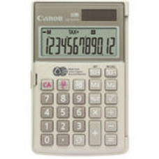 Canon LS154TG Handheld Calculator - 12 Digits - LCD - Battery/Solar Powered - 0.4" x 4.8" x 3.1" 1075B004