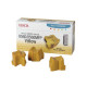 Xerox Yellow ColorStix Ink (3 Sticks/Box) (Total Box Yield 3,400) - TAA Compliance 108R00725
