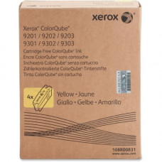 Xerox Yellow Solid Ink (4 Sticks/Box) (Total Box Yield 37,000) - TAA Compliance 108R00831