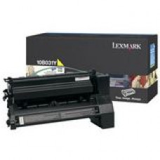 Lexmark Yellow Toner Cartridge - Laser - 6000 Page - Yellow 10B031Y