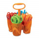 Fiskars Classpack Kids Scissors - 5" Cutting Length - Left/Right - Blunted Tip - Red, Blue, Orange, Green - 24 / Pack 1234667097