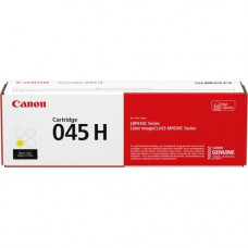 Canon 045 Toner Cartridge - Yellow - Laser - High Yield - 2200 Pages - TAA Compliance 1243C001