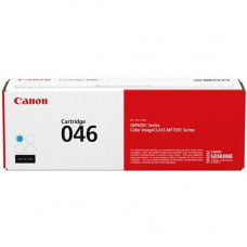 Canon 046 Original Toner Cartridge - Cyan - Laser - High Yield - TAA Compliance 1253C001
