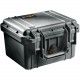 Deployable Systems Pelican Small Case - Internal Dimensions: 9.17" Length x 7" Width x 6.12" Depth - External Dimensions: 10.6" Length x 9.7" Width x 6.9" Depth - 1.72 gal - Polypropylene, ABS Plastic, Polymer, Stainless Stee
