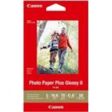 Canon Plus Glossy II PP-301 Inkjet Print Photo Paper - 4" x 6" - 70 lb Basis Weight - Glossy - 92 Brightness - 50 Sheet - TAA Compliance 1432C005