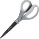 Fiskars Performance 8" Nonstick Titanium Scissors - 8" Overall Length - Straight - Titanium - Orange, Gray - 1 Each 1541301001