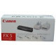 Canon FX-3 Black Toner Cartridge - Laser - 2700 Page - Black 1557A002