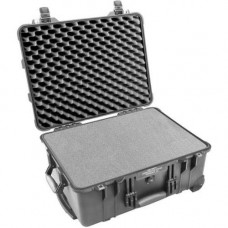 Deployable Systems Pelican 1560 Storage Case - Internal Dimensions: 20.37" Length x 15.43" Width x 9" Height - External Dimensions: 22.1" Length x 17.9" Width x 10.4" Height - Latch Lock Closure - Polycarbonate, Rubber, Stain