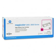 Konica-Minolta Minolta-QMS Original Toner Cartridge - Laser - 4500 Pages - Magenta - 1 Each - TAA Compliance 1710587-006