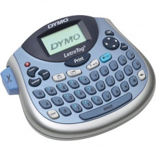 Newell Rubbermaid Dymo LetraTag LT100-H Label Maker - 6.8mm/s Color - Tape - 0.47" - 160 dpi Auto Power OFF, Manual Cutter, Time Function, Date Function 1733011