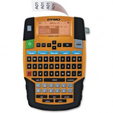 Newell Rubbermaid Dymo Rhino 4200 Labelmaker - Label, Tape - 0.24", 0.35", 0.47", 0.75" - Battery - 6 Batteries Supported - AA - Alkaline - Black, Yellow - QWERTY, Barcode Printing - for Factory, Office, Home, Industry - TAA Compliance