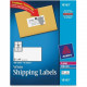 Avery &reg; TrueBlock(R) Shipping Labels, Sure Feed(TM) Technology, Permanent Adhesive, 2" x 4", 100 Labels (18163) - Permanent Adhesive - 2" Width x 4" Length - Rectangle - Laser, Inkjet - White - 10 / Sheet - 100 / Pack - TAA Com