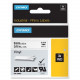 Newell Rubbermaid Dymo Rhino Industrial Vinyl Labels - Permanent Adhesive - 3/8" Width x 18 ft Length - Rectangle - Thermal Transfer - White - Vinyl - 1 Each - TAA Compliance 18443