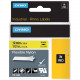 Newell Rubbermaid Dymo Rhino Flexible Nylon Labels - 1/2" Width x 11 1/2 ft Length - Direct Thermal - Yellow - Nylon - 1 Each - TAA Compliance 18490