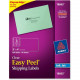 Avery &reg; Matte Clear Address Labels, Sure Feed(TM) Technology, Inkjet, 2" x 4", 100 Labels (18663) - Permanent Adhesive - 2" Width x 4" Length - Rectangle - Inkjet - Clear - 10 / Sheet - 100 / Pack - TAA Compliance 18663