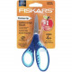 Fiskars Softgrip Pointed-tip 5" Kids Scissors - 1.75" Cutting Length - 5" Overall Length - Straight-left/right - Stainless Steel - Pointed Tip - Blue, Red, Purple - 1 Each 1942301001
