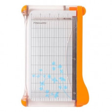 Fiskars Card Making Bypass Paper Trimmer (9") - Cuts 5Sheet - 9" Cutting Length - Rubber Feet - Transparent 199130-1001