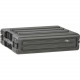 SKB Roto-Molded 2U Shallow Rack - Internal Dimensions: 19" Width x 3.50" Height - External Dimensions: 22.4" Width x 16.2" Depth x 5.5" Height - Stackable - Rubber, LLDPE 1SKB-R2S
