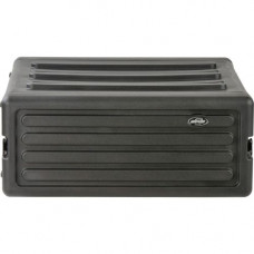 SKB 4U Roto Rack - Internal Dimensions: 19" Width x 7" Height - External Dimensions: 22.4" Width x 24" Depth x 9.7" Height - Latching Closure - Steel, Polyethylene 1SKB-R4U