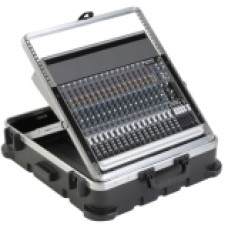 SKB 12U Pop-up Rack - Internal Dimensions: 19" Width x 20" Height - External Dimensions: 23.3" Width x 26" Depth x 9.5" Height - 8.60 gal - Latch Lock Closure - Heavy Duty - Polyethylene - Black - For Audio Mixer 1SKB19-P12