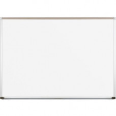 Mooreco Best-Rite El Grande Porcelain Steel Markerboard - Deluxe Aluminum Trim - 120" (10 ft) Width x 60" (5 ft) Height - White Porcelain Steel Surface - Aluminum Anodized Aluminum Frame 202AL