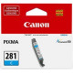 Canon CLI-281 Original Ink Cartridge - Cyan - Inkjet - TAA Compliance 2088C001
