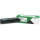 Lexmark Unison Toner Cartridge - Cyan - Laser - Standard Yield - 1500 Pages - TAA Compliance 20N10C0