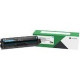 Lexmark Unison Toner Cartridge - Cyan - Laser - High Yield - 4500 Pages - TAA Compliance 20N1HC0
