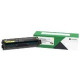 Lexmark Unison Toner Cartridge - Yellow - Laser - Extra High Yield - 6700 Pages - 1 Pack 20N1XY0
