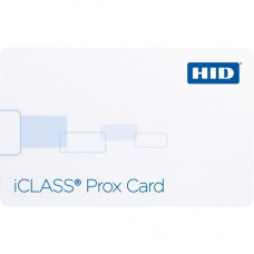 HID iCLASS Prox Card - Printable - Smart Card - 3.38" x 2.13" Length - White - Polyethylene Terephthalate (PET), Polyvinyl Chloride (PVC) 2120BGGMVR